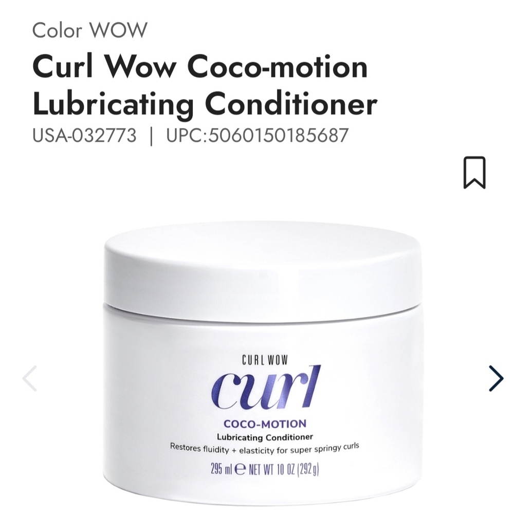 Color WOW Coco-motion Lubricating Conditioner - White